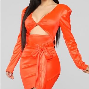 Twenty fun satin dress